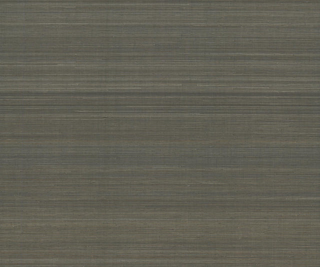 Ronald Redding Designs Tailored Abaca Walnut Wallpaper