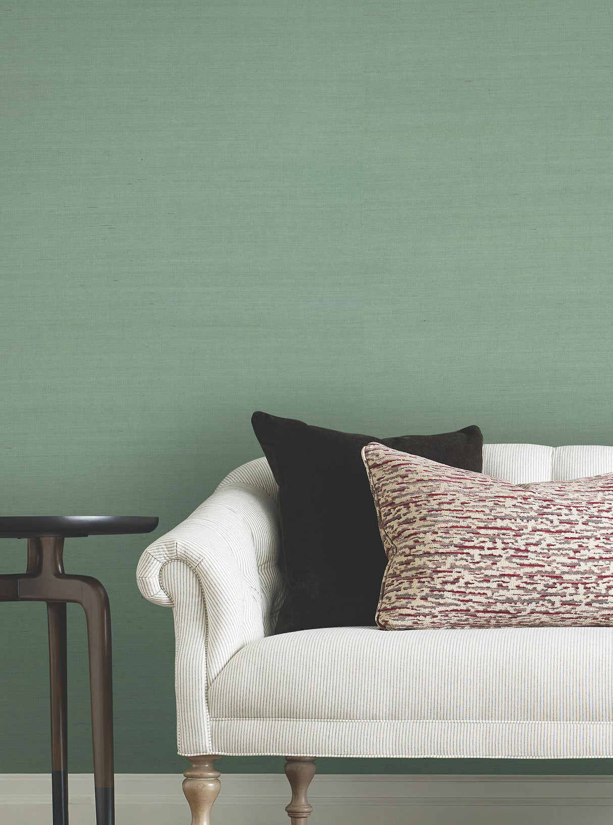 Ronald Redding Designs Maguey Sisal Seafoam Wallpaper