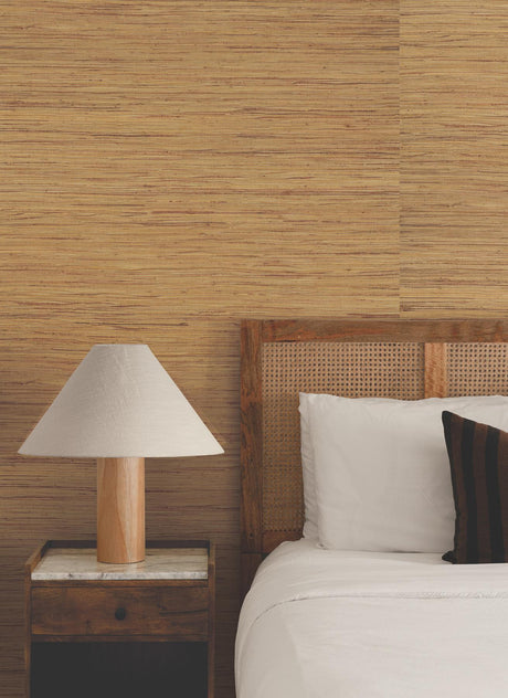 Ronald Redding Designs Multicolored Hemp Dorset Gold Wallpaper