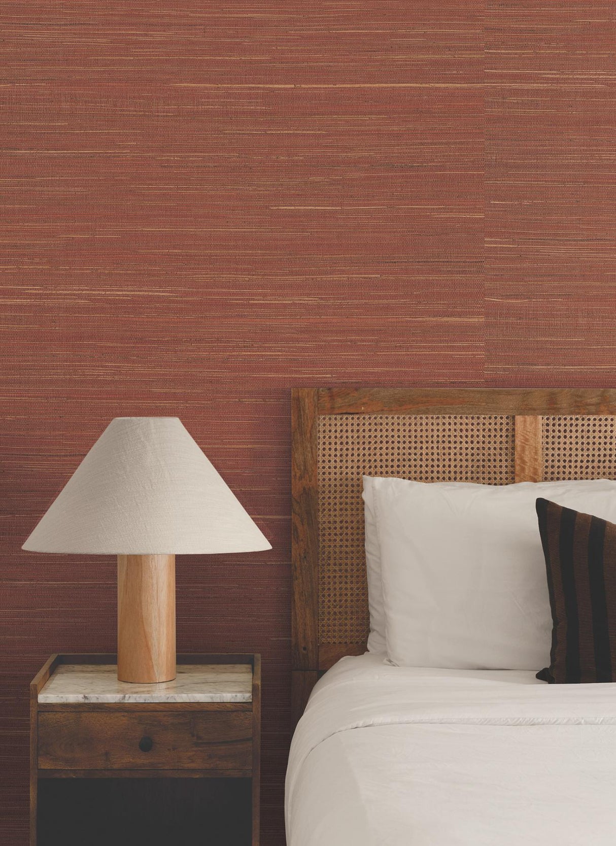 Ronald Redding Designs Multicolored Hemp Sunset Wallpaper