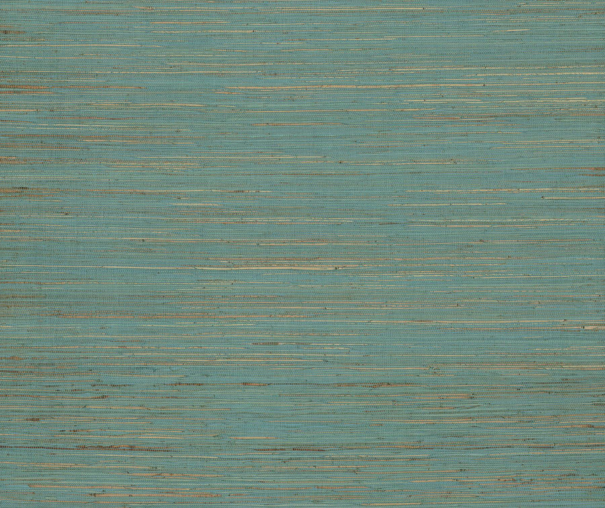 Ronald Redding Designs Multicolored Hemp Aqua Wallpaper