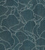 Ronald Redding Designs Shell Wood Veneer Navy Metallic Wallpaper