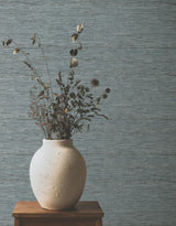 Ronald Redding Designs Oceanside Grass Grey Mist Wallpaper
