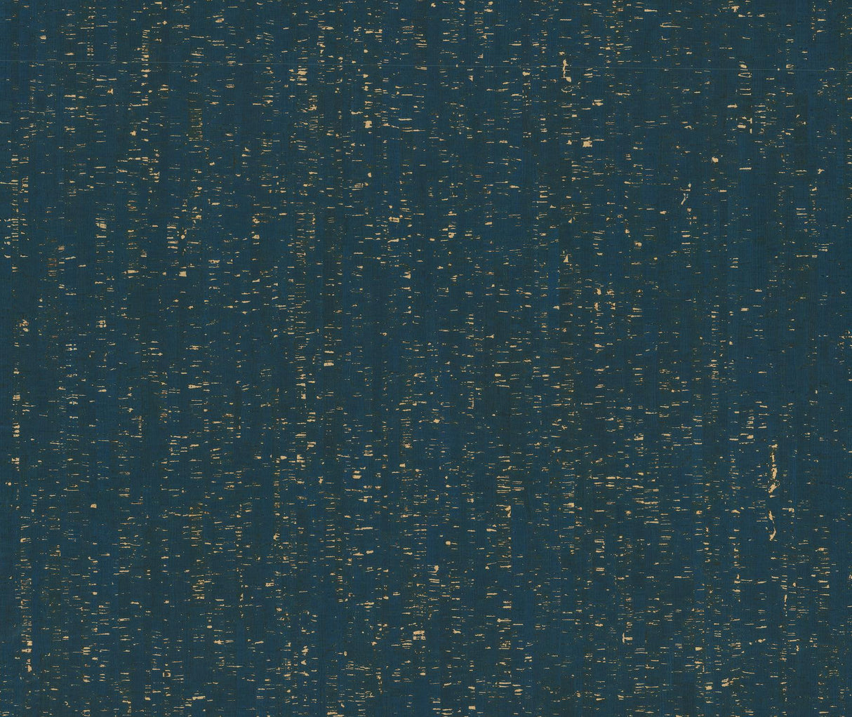Ronald Redding Designs Caldera Cork Navy / Gold Wallpaper