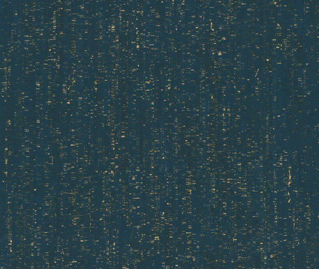 Ronald Redding Designs Caldera Cork Navy / Gold Wallpaper