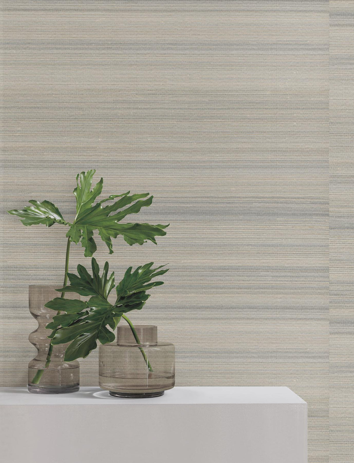 Ronald Redding Designs Horizon Abaca Driftwood Wallpaper