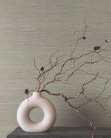 Ronald Redding Designs Smooth Abaca Moonstone Wallpaper