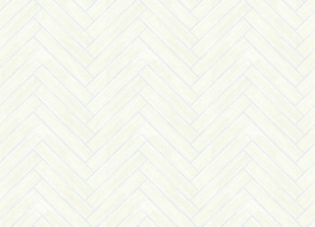 Ronald Redding Designs Herringbone Wood Veneer Apple Blossom Wallpaper