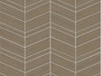 Ronald Redding Designs Chevron Abaca Cinnamon Wallpaper