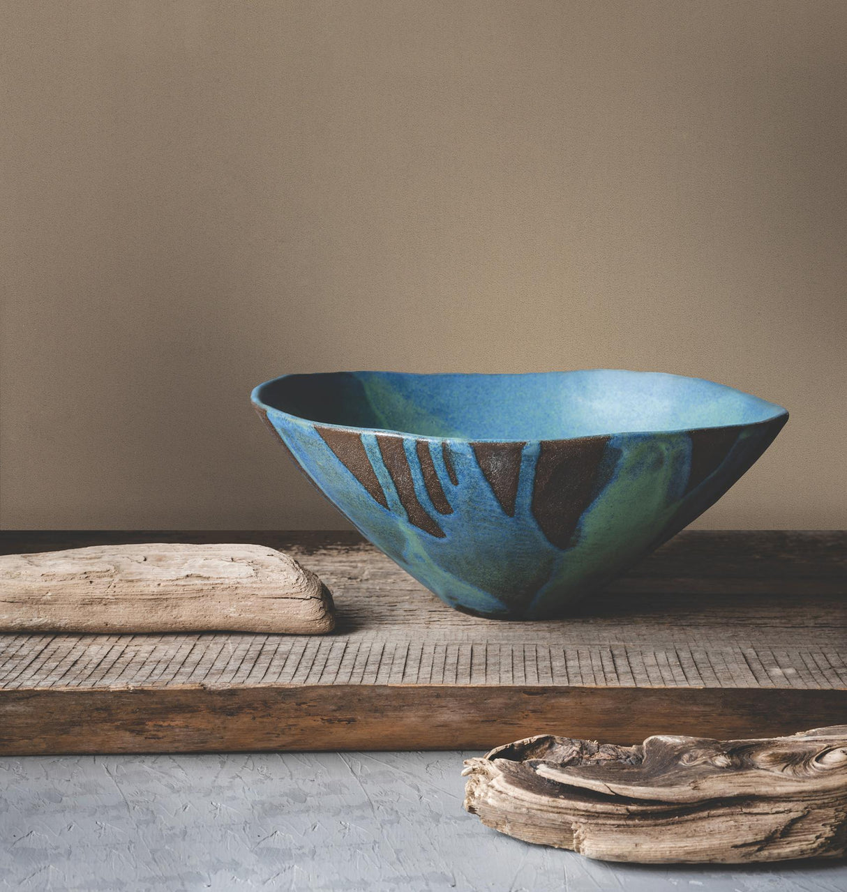 Ronald Redding Designs Vegan Suede Taupe Wallpaper