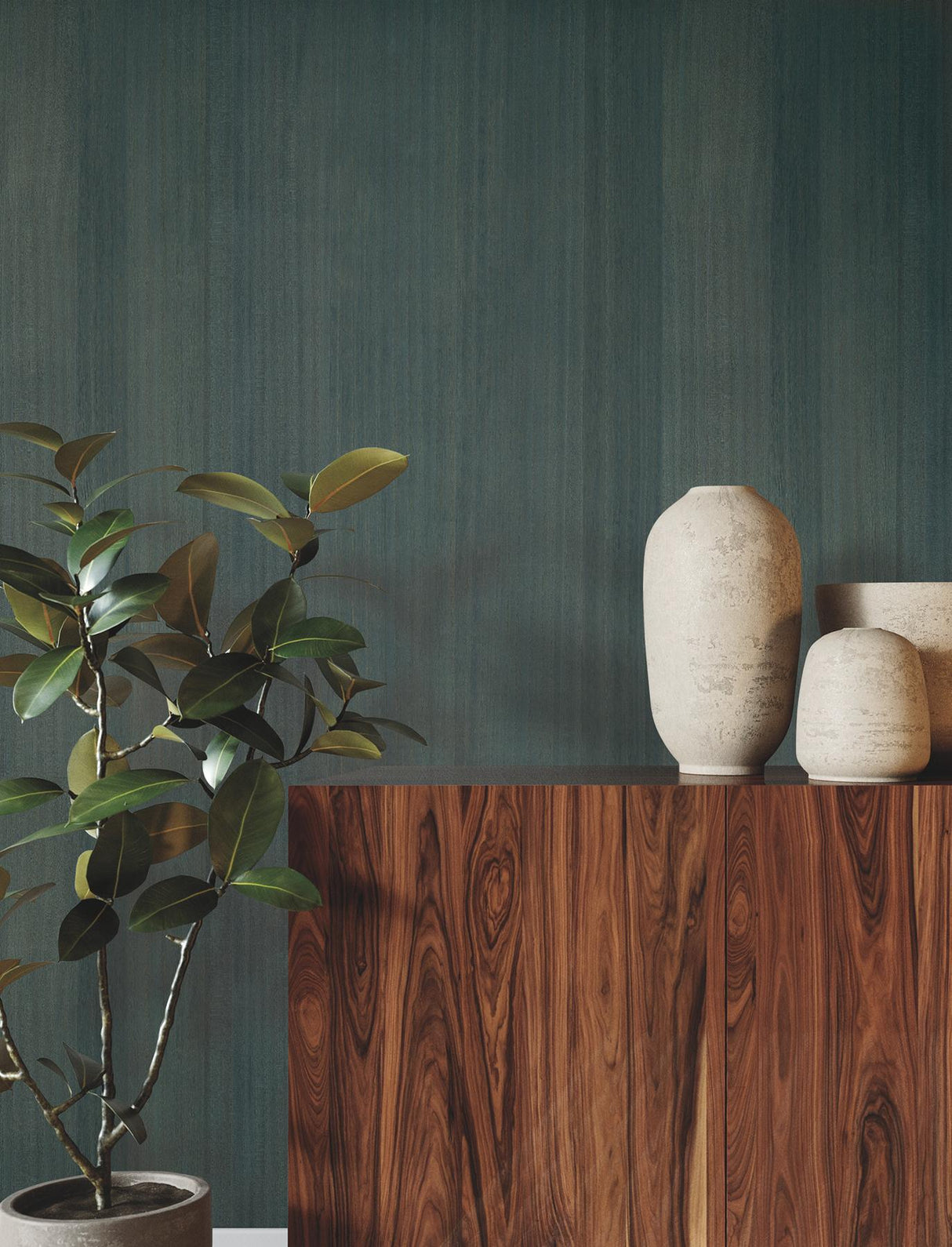 Ronald Redding Designs Wood Veneer Dusk Wallpaper