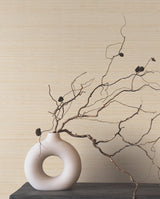 Ronald Redding Designs Smooth Abaca Milkweed Wallpaper