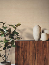 Ronald Redding Designs Nature's Abaca Oat Wallpaper