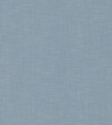 Ronald Redding Designs Combed Linen Cornflower Blue Wallpaper