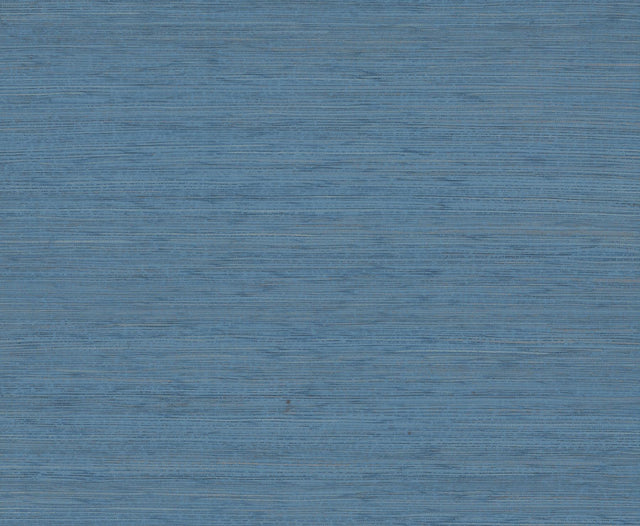 Ronald Redding Designs Painted Hemp Tuscan Blue Wallpaper