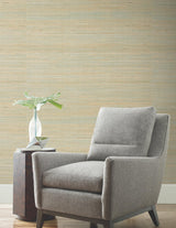 Ronald Redding Designs Horizontal Jute Seaglass Wallpaper