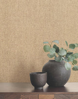 Ronald Redding Designs Radiant Paperweave Butter Wallpaper