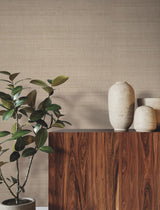 Ronald Redding Designs Refined Abaca Almond Wallpaper