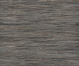 Ronald Redding Designs Shimmering Hemp Black / Silver Wallpaper
