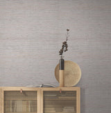 Ronald Redding Designs Painted Hemp Lilac Wallpaper