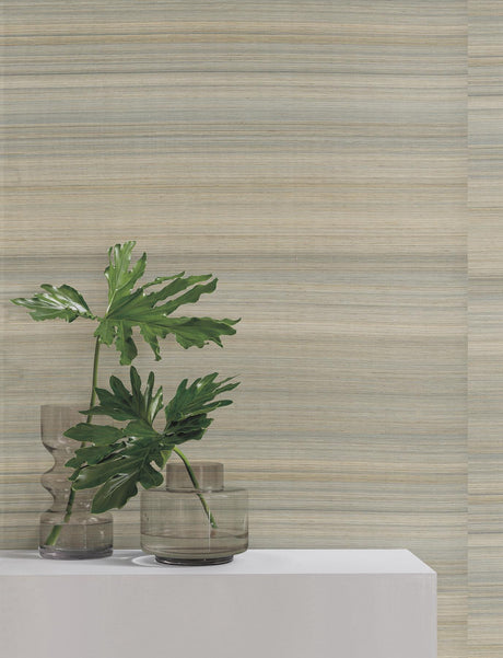 Ronald Redding Designs Horizon Abaca Latte Wallpaper