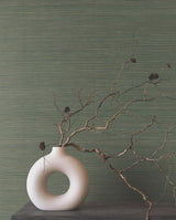Ronald Redding Designs Smooth Abaca Forest Wallpaper