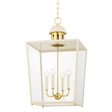 Mitzi June Aged Brass 16W x 16L x 28.25H Lantern