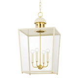Mitzi June Aged Brass 16W x 16L x 28.25H Lantern