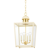 Mitzi June Aged Brass 12W x 12L x 21.5H Lantern