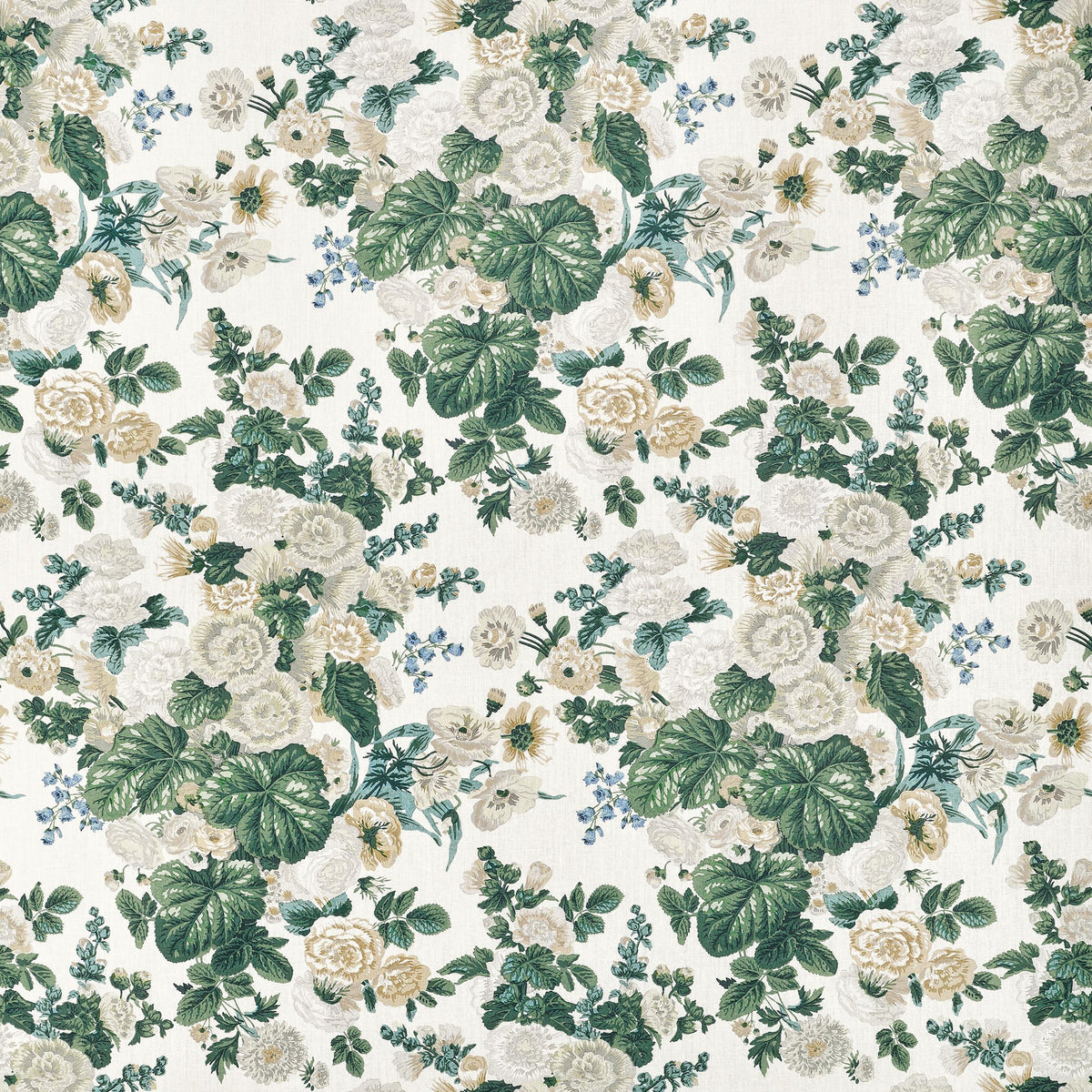 Thibaut Hidcote White Fabric