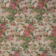 Thibaut Hidcote Beige And Coral Fabric