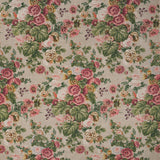 Thibaut Hidcote Beige And Coral Fabric