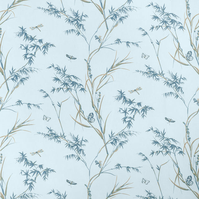 Thibaut Virginia Spa Blue Fabric