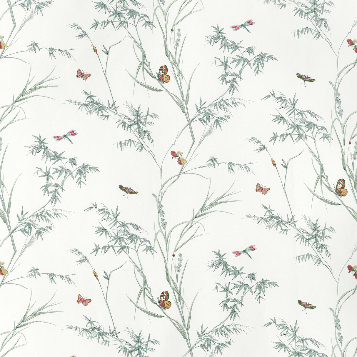 Thibaut Virginia Soft Green Fabric