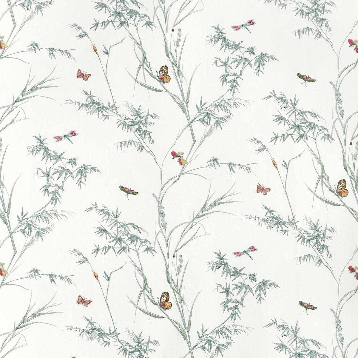 Thibaut Virginia Soft Green Fabric