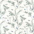 Thibaut Virginia Blue And Green Fabric