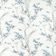 Thibaut Virginia Cream And Aqua Fabric