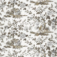 Thibaut Forest Lodge Brown And White Fabric