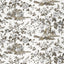 Thibaut Forest Lodge Brown And White Fabric