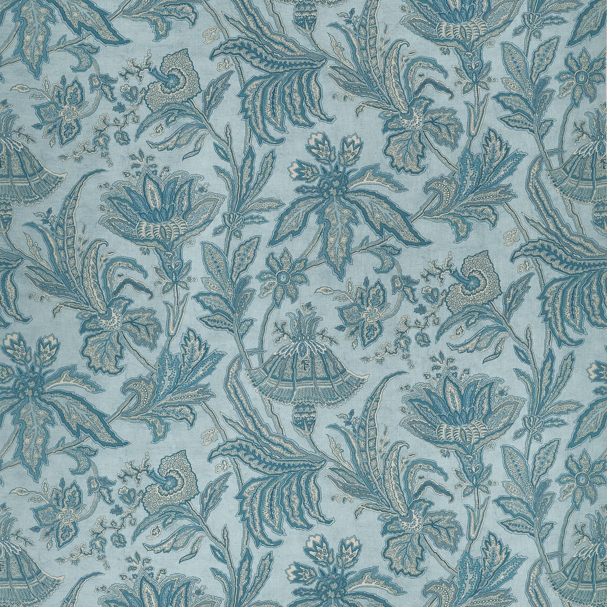 Thibaut Breckenridge Spa Blue Fabric