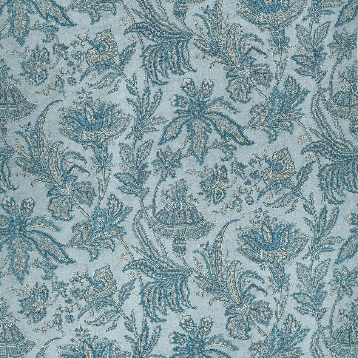 Thibaut Breckenridge Spa Blue Fabric