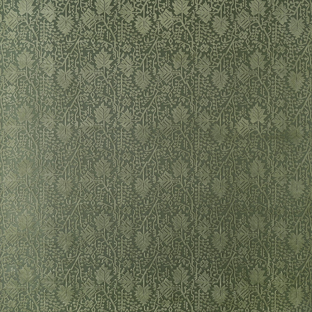 Thibaut Morris Velvet Olive Fabric