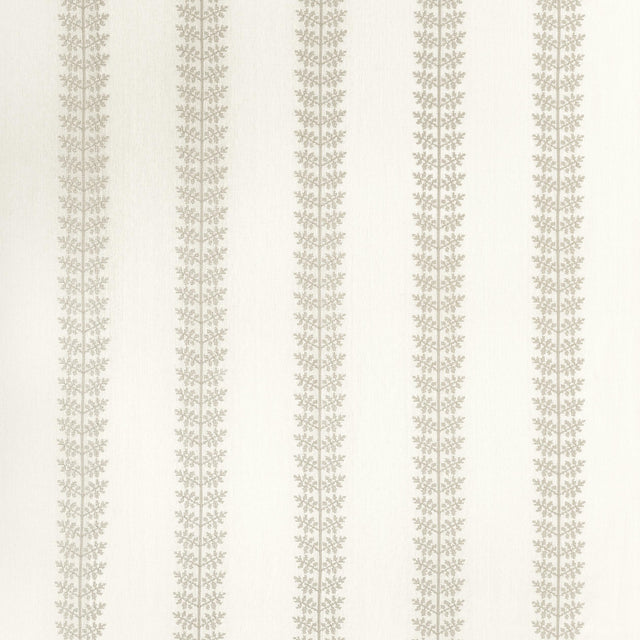 Thibaut Amble Embroidery Off White Fabric