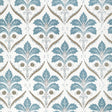 Thibaut Kendall Damask Embroidery Mineral Fabric