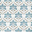 Thibaut Kendall Damask Embroidery Mineral Fabric