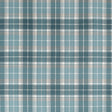 Thibaut Scot'S Plaid Spa Blue Fabric