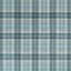 Thibaut Scot'S Plaid Spa Blue Fabric