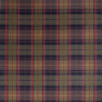 Thibaut Scot'S Plaid Olive And Cranberry Fabric