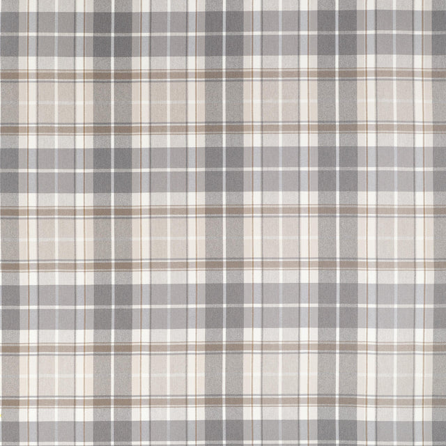 Thibaut Scot'S Plaid Beige Fabric