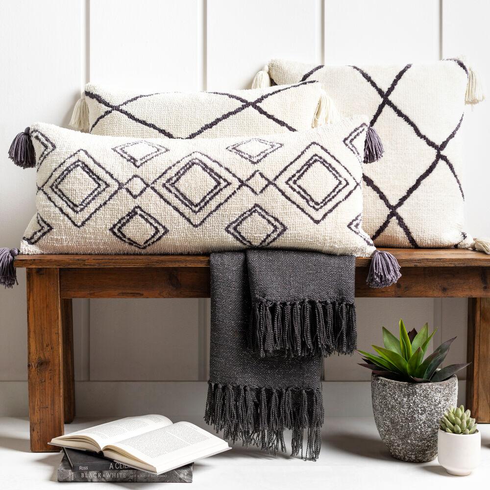 Livabliss Braith BRH-002 20"L x 20"W Pillow